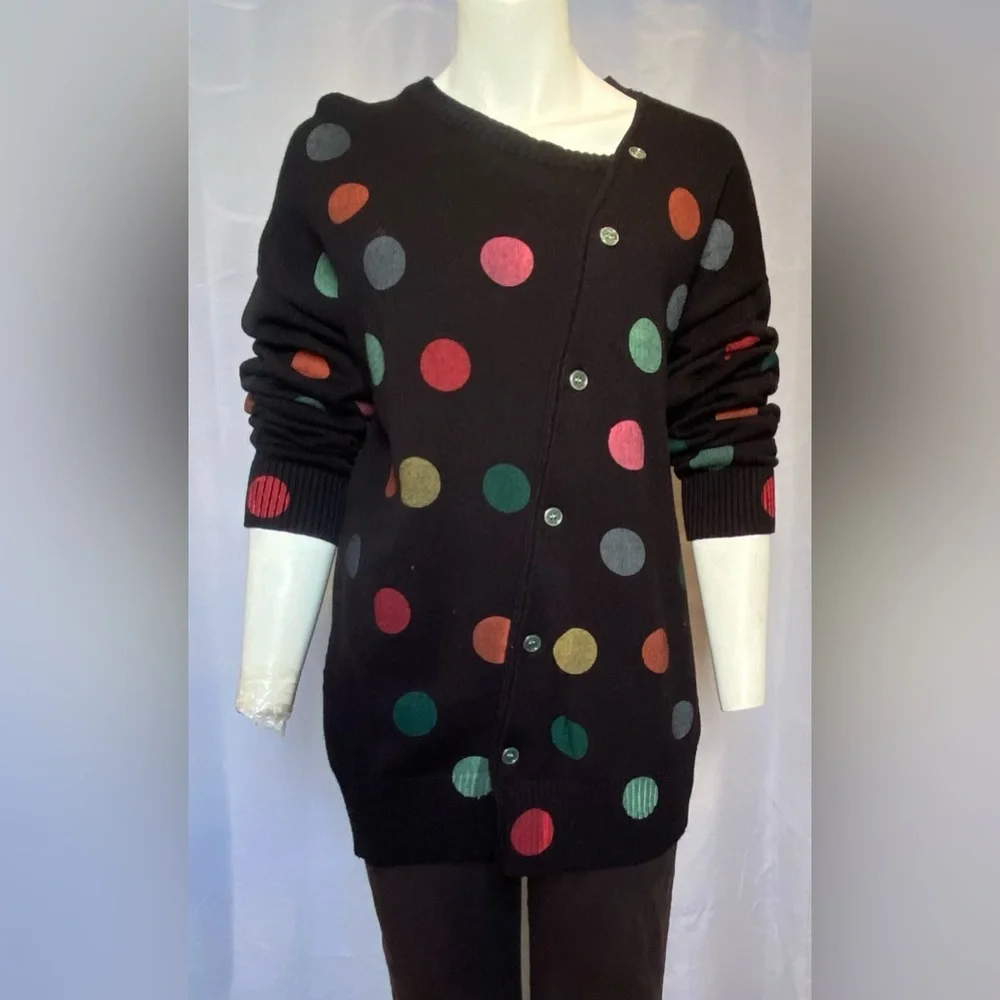 MISSLOOK button-up sweater size large - Picture 1 of 5